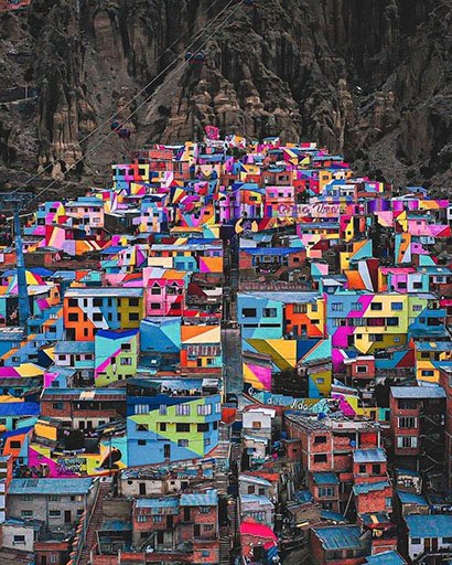Colorful Zone in La Paz